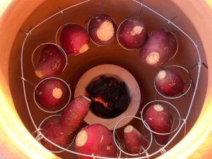 1月28日、29日に壺焼いもを販売します