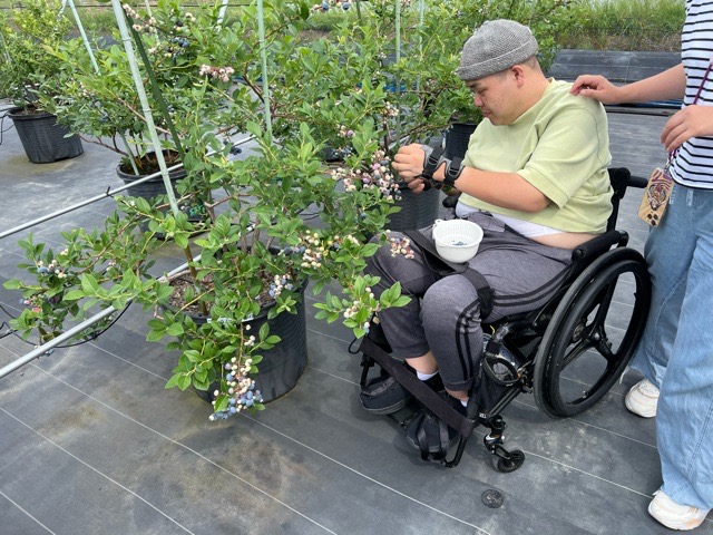 車いすのお客様